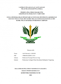 Upaya Peningkatan Pengetahuan Tentang Pentingnya Kesehatan Gigi dan Mulut Pada Ibu Hamil melalui Sosialisasi di Kelas Ibu Hamil Wilayah Kerja Puskesmas Caringin