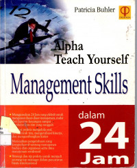 Alpha Teach Yourself Management Skills Dalam 24 Jam