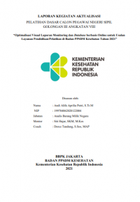 Optimalisasi Waktu Penyiapan Obat dengan Pembuatan Stok Obat Racikan Untuk Pasien ICU Dewasa yang Menggunakan NGT di Depo Rawat Inap RSJPDHK