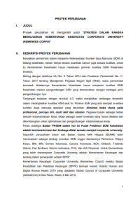 Strategi Dalam Rangka Mewujudkan Kementrian Kesehatan Corporate University (KEMENKES CORPU)