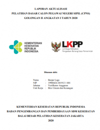 Pembuatan Alur Kerja Penyusulan Kelengkapan Dokumen Pertanggungjawaban Keuangan Pada Masa Pandemi Covid-19