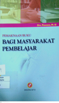 Pemaknaan Buku Bagi Masyarakat Pembelajar