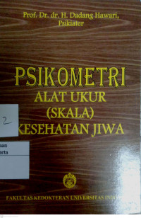 Psikometri : Alat ukur (skala) kesehatan jiwa