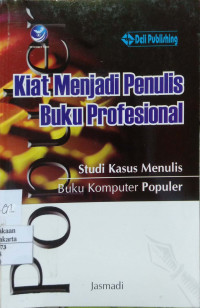 Kiat Menjadi Penulis Buku Profesional