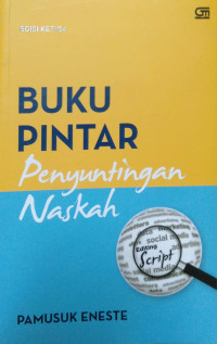 Buku Pintar Penyuntingan Naskah