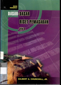 Dasar-Dasar Riset Pemasaran Jilid 2