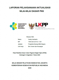 Pemutakhiran DBR/DBL Melalui Kertas Kerja Elektronik