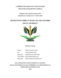 Sistem Pengambilan Hasil Secara Mandiri 