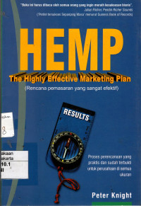 HEMP The Highly Effective Marketing Plan: (rencana pemasaran yang sangat efektif)