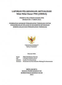 Pembuatan Database Pemanfaatan Teknologi untuk Pengembangan Wilayah di Keasdepan Ketahanan Kebencanaan dan Pemanfaatan Teknologi
