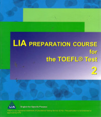 LIA Preparation Course for The TOEFL Test 2