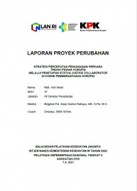 Strategi Percepatan Penanganan Perkara Tindak Pidana Korupsi Melalui Penetapan Status Justice Collaborator di Komisi Pemberantasan Korupsi