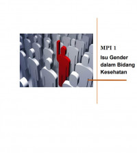 MPI 1 Isu Gender dalam Bidang Kesehatan