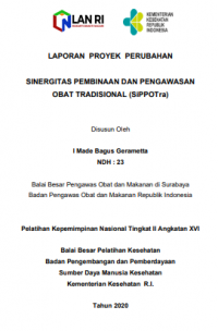 Sinergitas Pembinaan Dan Pengawasan Obat Tradisional