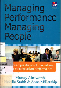 Managing Performance Managing People