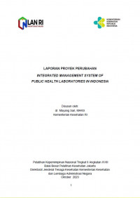 Laporan Proyek Perubahan Integrate Management System Of Public Health Laboratories In Indonesia