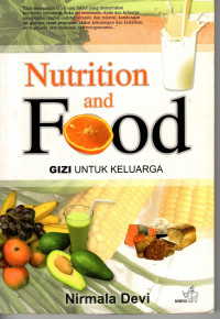 Nutrition And Food Gizi untuk Keluarga