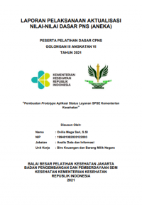 Pembuatan Prototype Aplikasi Status Layanan SPSE Kementerian Kesehatan