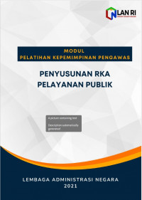 Penyusunan RKA Pelayanan Publik