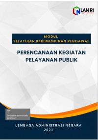 Perencanaan Kegiatan Pelayanan Publik