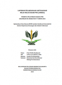 Optimalisasi Data Kinerja BUMN melalui Dashboard Interaktif di
Asisten Deputi Jasa Keuangan dan Industri Informasi