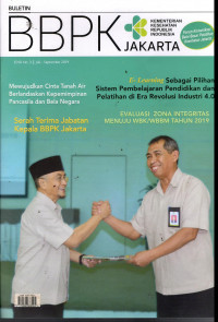 Serah Terima Jabatan Kepala BBPK Jakarta Ed. 3 Juli - September