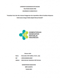 Visualisasi Teori dan Alur Evaluasi Penggunaan dan Expenditure Obat di Fasilitas Pelayanan 
Kefarmasian dengan Media Digital Manual Booklet