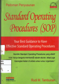 Panduan Penyusunan Standard Operating Procedures (SOP)