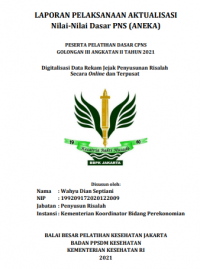 Digitalisasi Data Rekam Jejak Penyusunan Risalah Secara Online Dan Terpusat