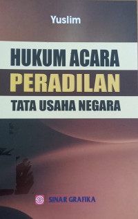 Hukum Acara Peradilan Tata Usaha Negara