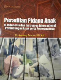 Peradilan Pidana Anak di Indonesia dan Instrumen Internasional Perlindungan Anak serta Penerapannya
