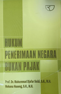 Hukum Penerimaan Negara Bukan Pajak