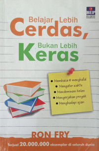 Belajar Lebih Cerdas, Bukan Lebih Keras