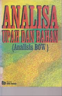 Analisa Upah dan Bahan (Analisis BOW)