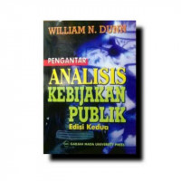 Pengantar Analisis Kebijakan Publik