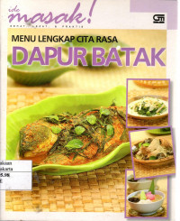 Menu Lengkap Cita Rasa Dapur Batak