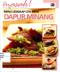 Menu Lengkap Cita Rasa Dapur Minang