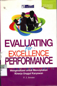 Evaluating for Excellence Performance