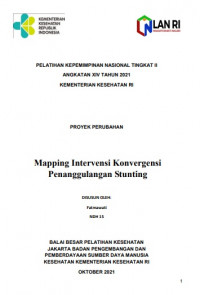 Mapping Intervensi Konvergensi Penanggulangan Stunting