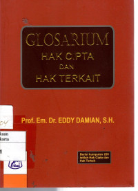 Glosarium Hak Cipta dan Hak Terkait