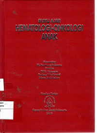 Buku Ajar Hematologi-Onkologi Anak