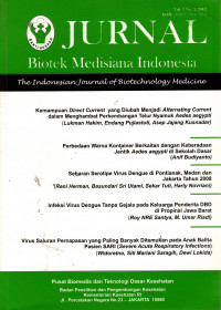 Jurnal Biotek Medisiana Indonesia