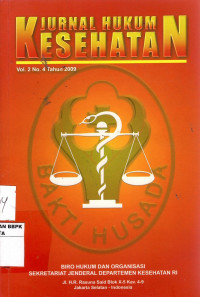 Jurnal Hukum Kesehatan Vol. 2 No. 4