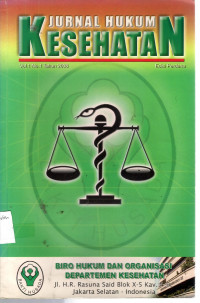 Jurnal Hukum Kesehatan Vol. 1 No. 1