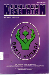 Jurnal Hukum Kesehatan Vol. 4 No. 6