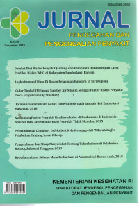 Jurnal Pencegahan dan Pengendalian Penyakit