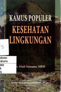 Kamus Populer Kesehatan Lingkungan