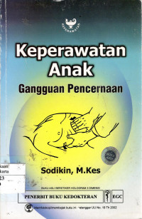 Keperawatan Anak Gangguan Pencernaan