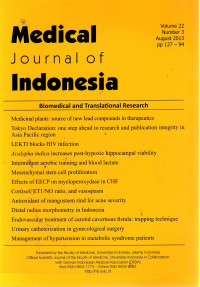 Medical Journal of Indonesia