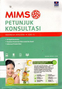 MIMS Petunjuk Konsultasi Indonesia 2015/2016